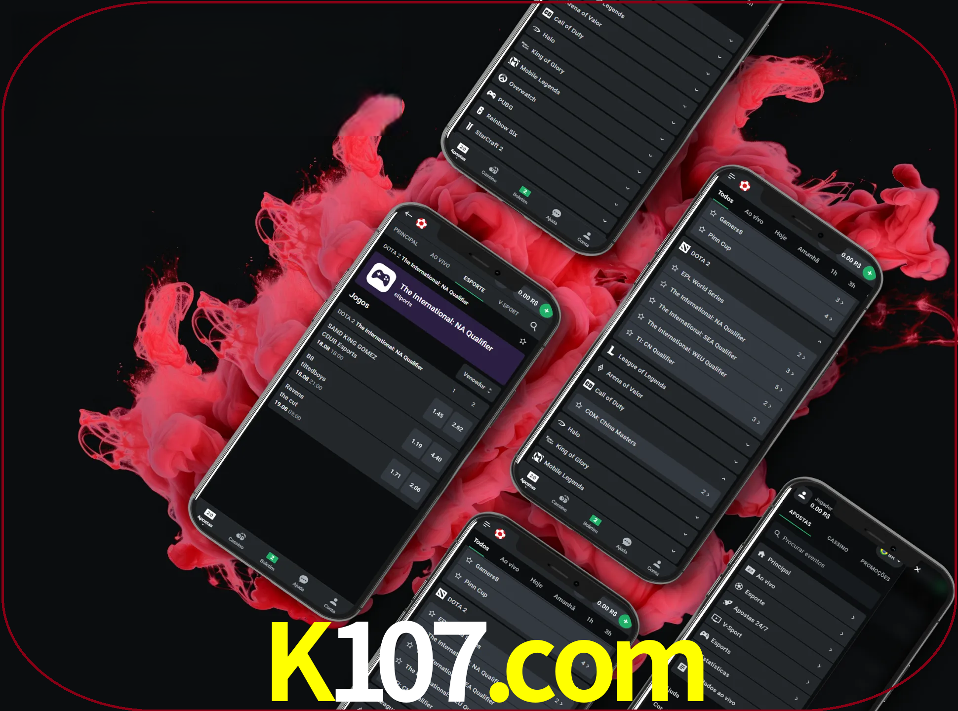 Se o seu smartphone não for compatível com a aplicação, esta opção do k107 ajudá-lo-á a desfrutar do jogo.