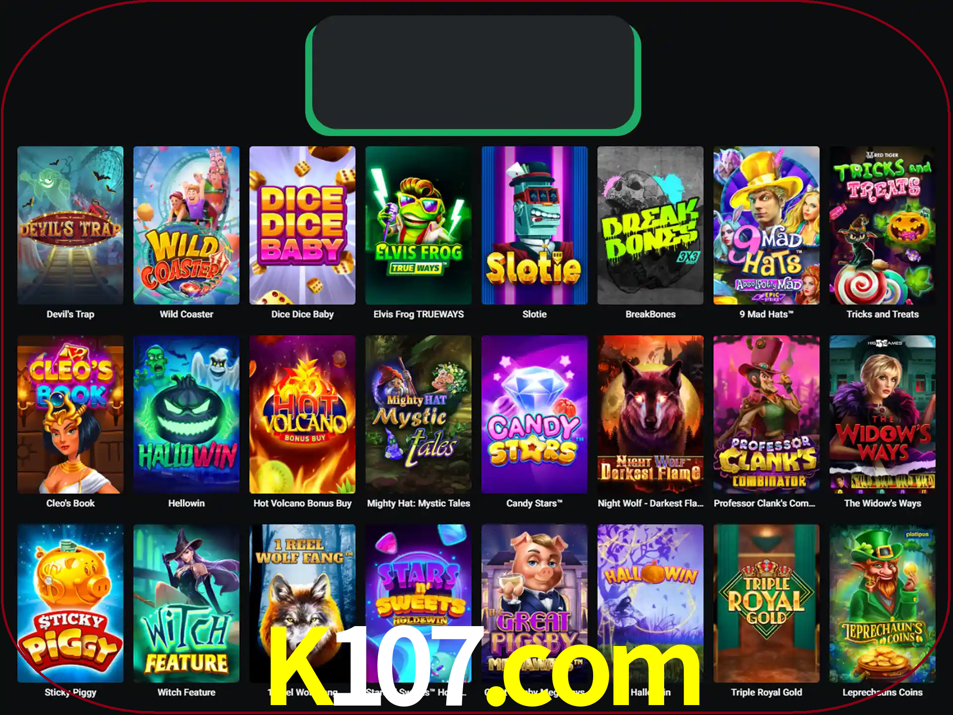 Procure por seus amados jogos de slot.